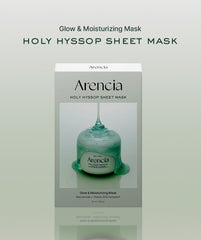 Arencia Holly Hyssop Mask Pack (5 sheets)